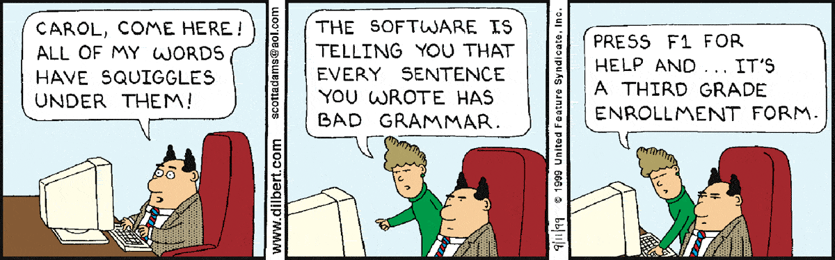 Dilbert Cartoon